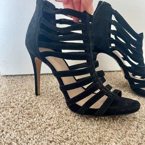 Strapy Black Heels
